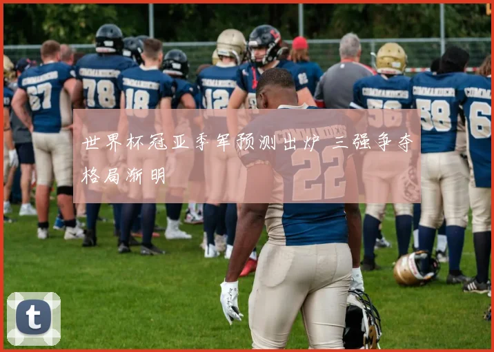 世界杯冠亚季军预测出炉 三强争夺格局渐明